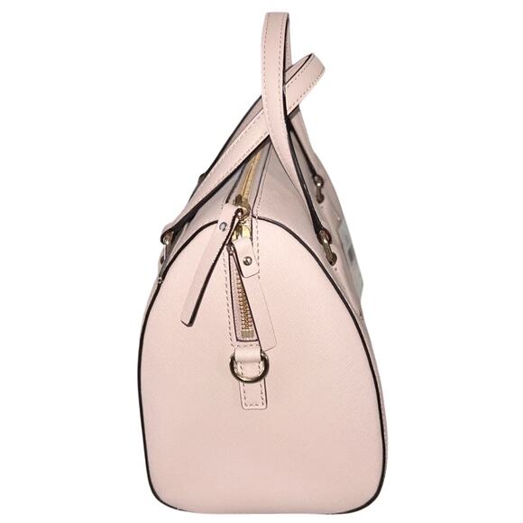 NWT Kate Spade Laurel Way Lanae Leather Almondine Tan Crossbody Satchel - Picture 2 of 9